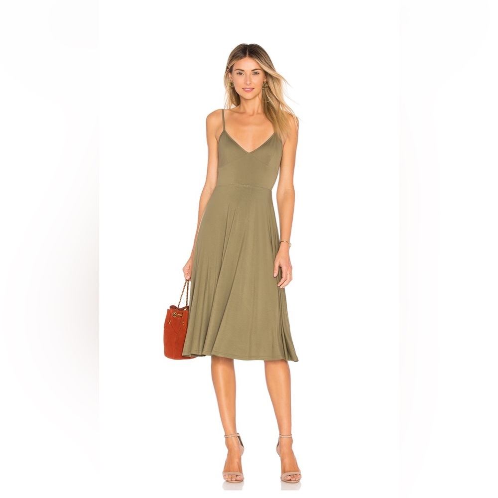 ❤️House of Harlow 1960 Freya Dress in Moss, from Revolve EUC